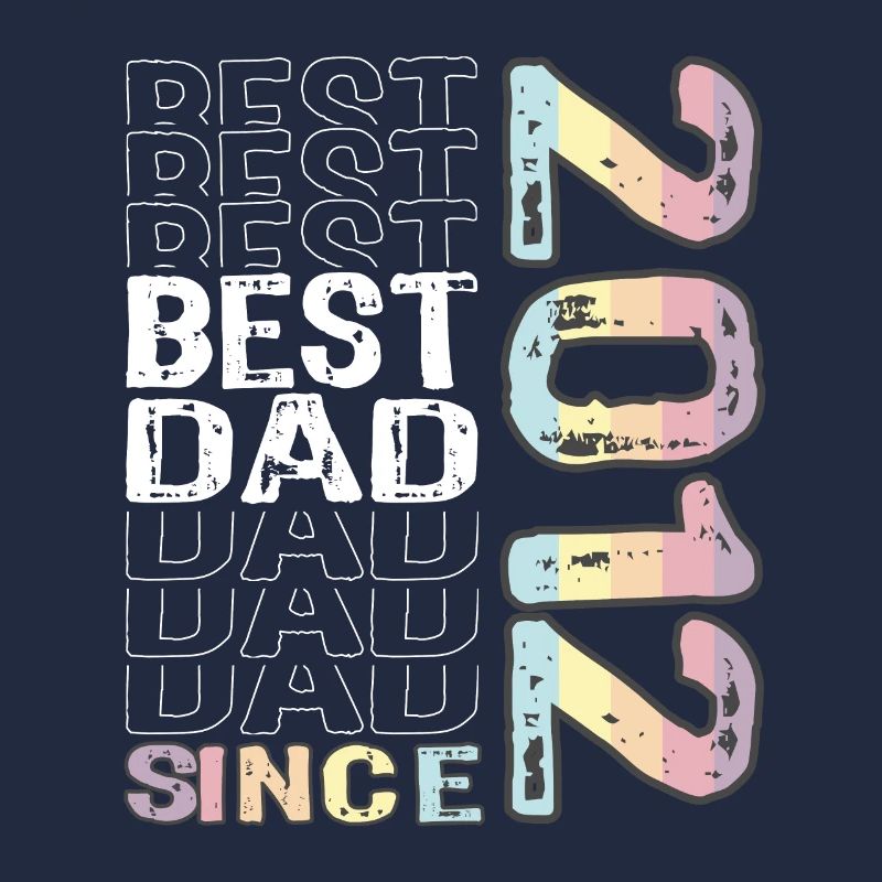 Bester Papa der Welt seit 2012 Vatertag