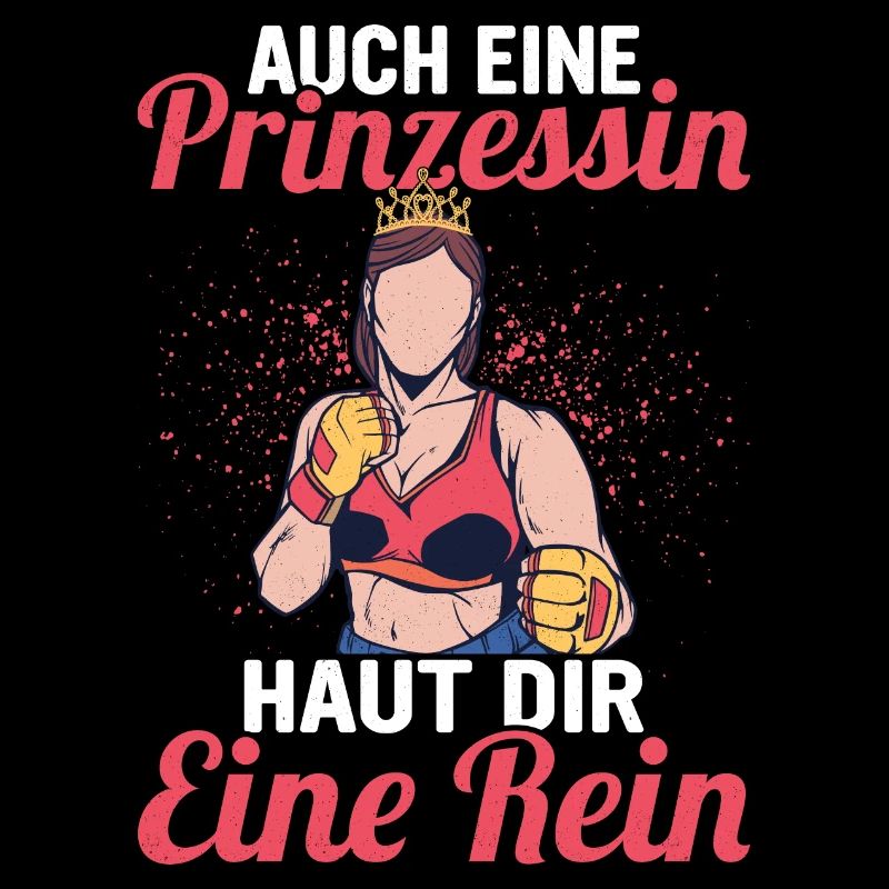 Even a princess punches you in the face. Boxer Box