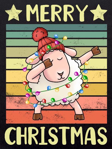 Merry Christmas Sheep