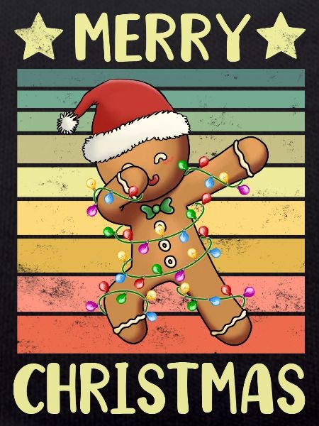 Merry Christmas Gingerbread Man