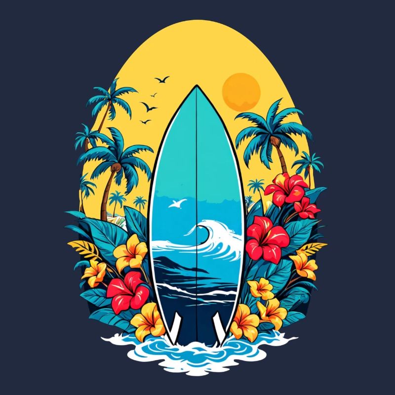 Stylish surfboard