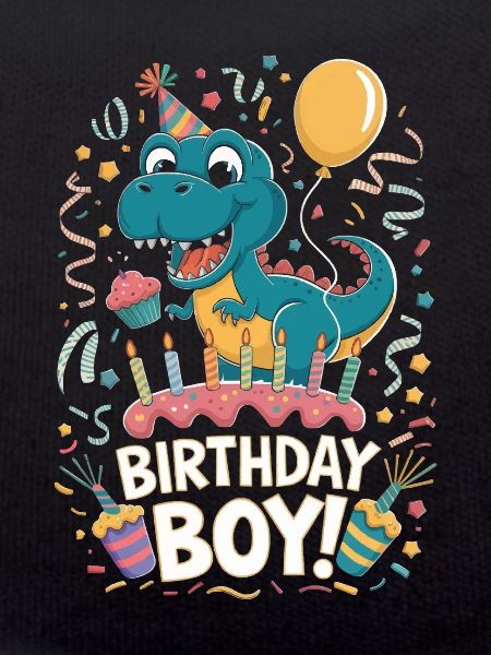 Dinosaur Birthday Boy