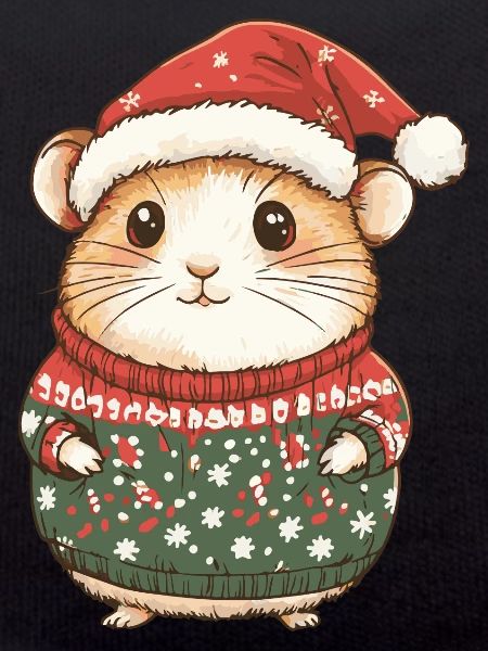 Hamster Christmas