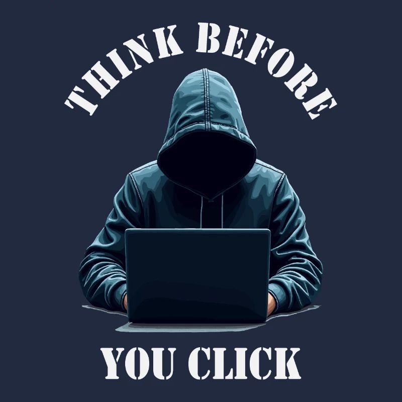 Denke nach bevor du klickst - Cyber Sicherheit