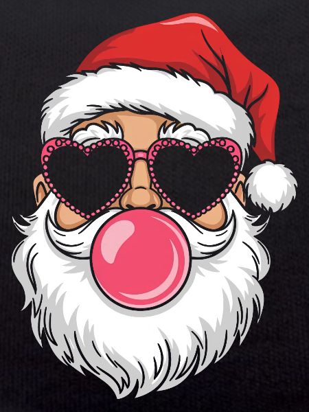 Cool Père Noël Tendance Drôle