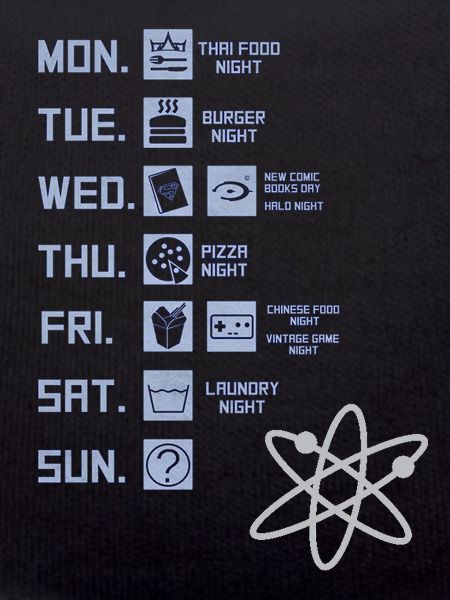 Retro Weekly Planning Illustration