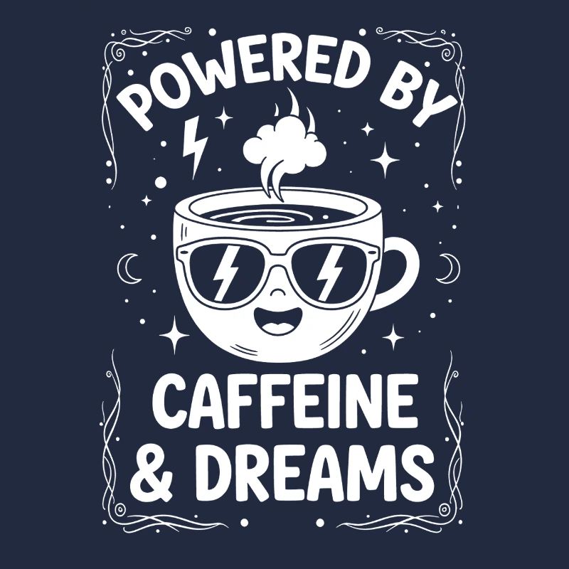 Koffein und Träume Design