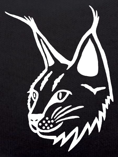 Portrait du lynx blanc