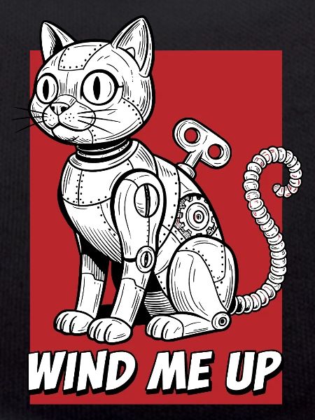 Wind Me Up Cat Robot