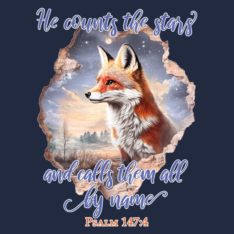 Fuchs Bibelvers Christlich