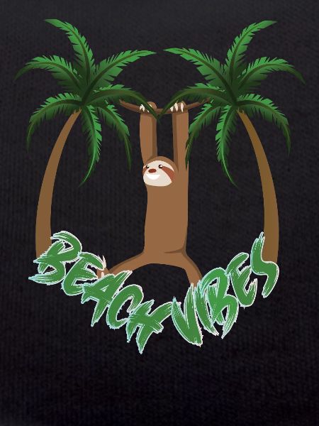 Beach Vibes Sloth