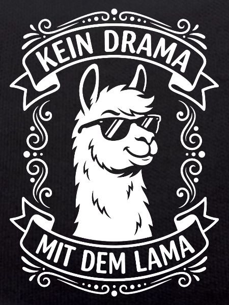 No drama with the llama