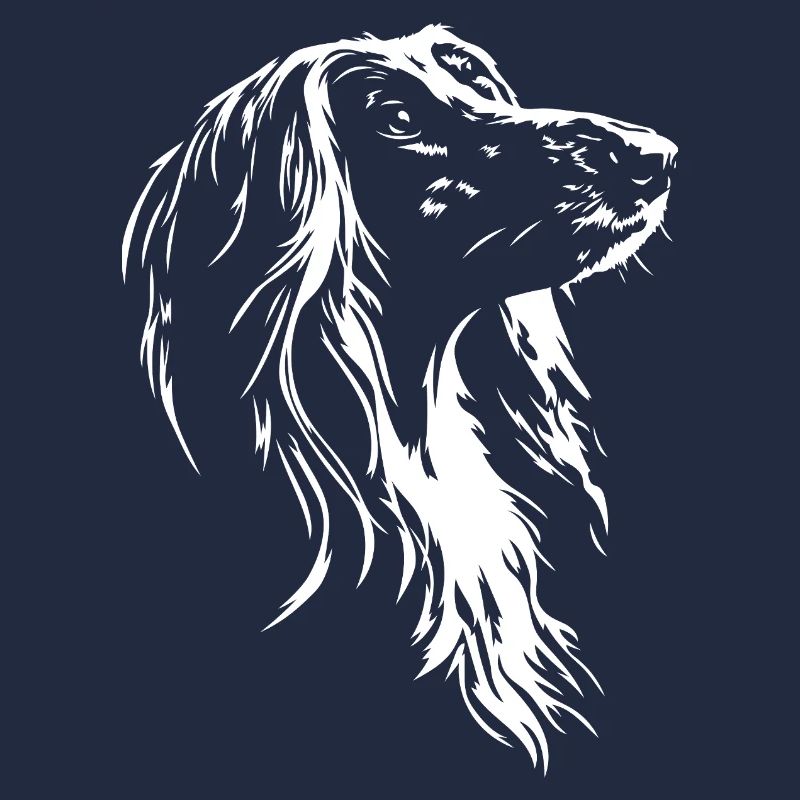 Chiens silhouette de lévriers afghans Wilsigns
