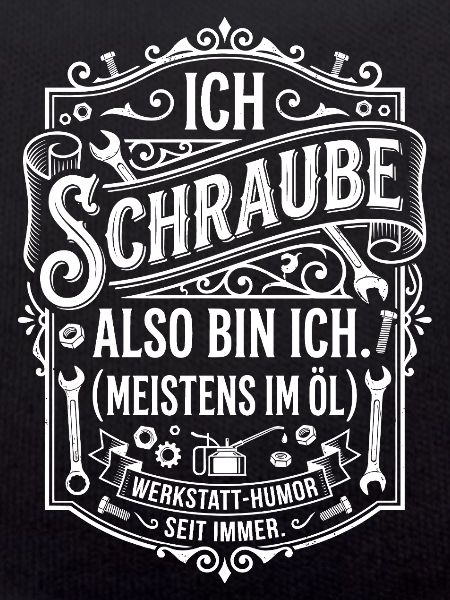 I screw slogan motif