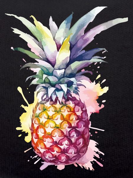 Ananas Aquarell