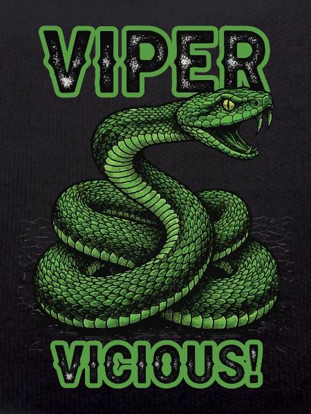 Wild Vicious Viper Snake
