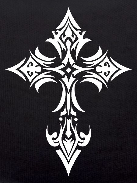 Baroque Cross Ornament