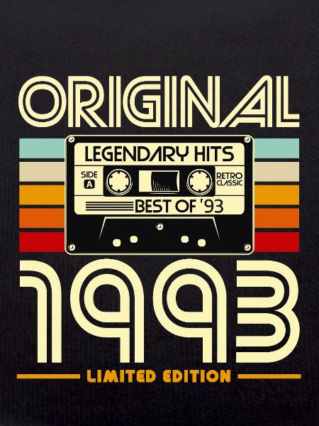 Original 1993 Retro Cassette