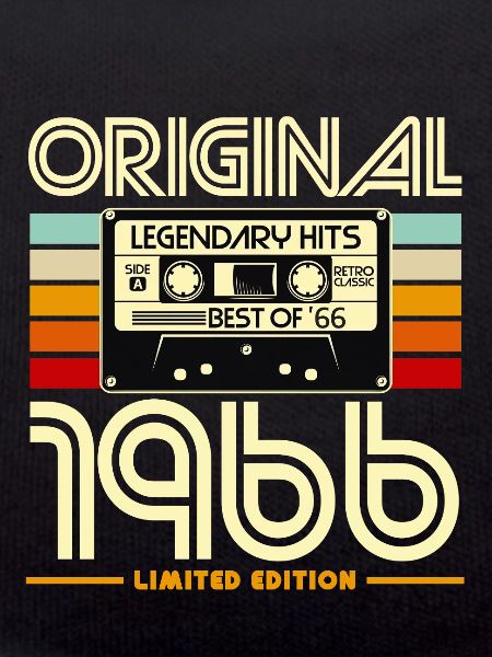 Original 1966 Cassette Retro