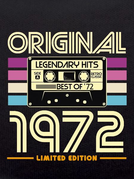 Original 1972 Cassette Retro