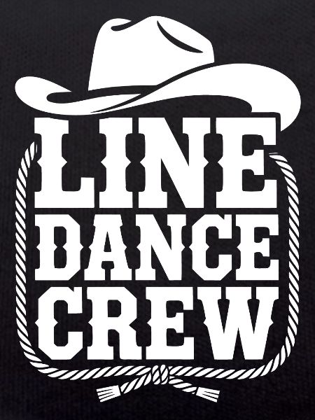 Line Dance Crew Western Logo