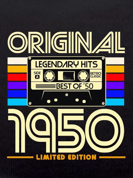 Original 1950 Cassette Retro Tee