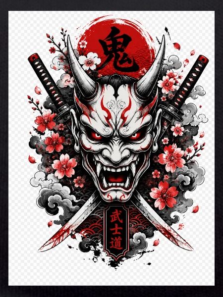 Dämonen Oni Katana