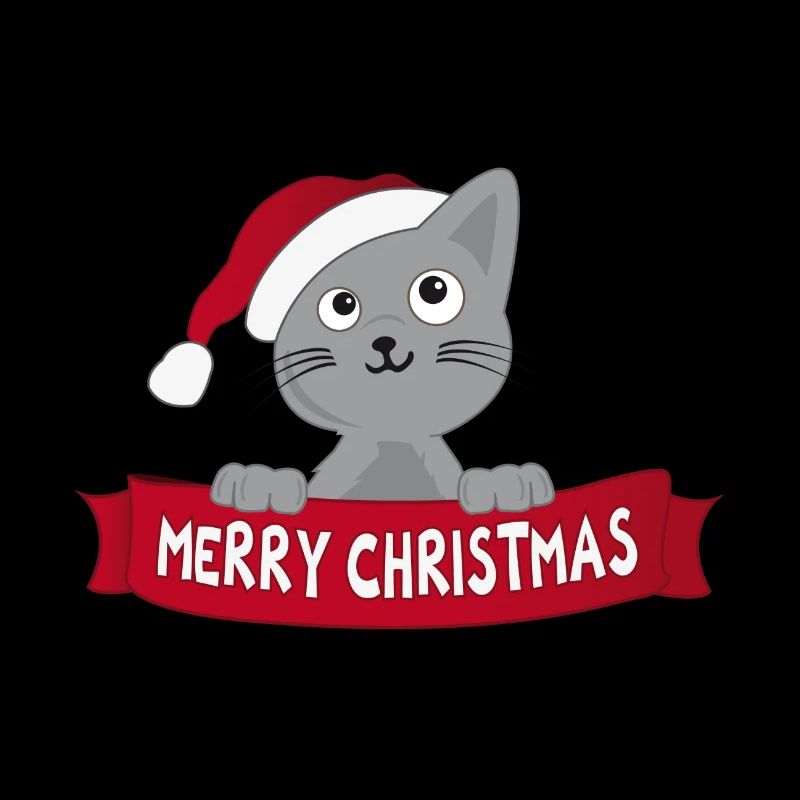 Weihnachtskatze - Geschenkidee zu Weihnachten