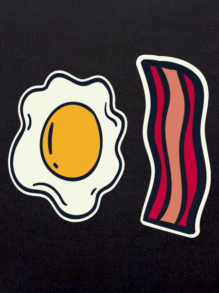 Egg and bacon