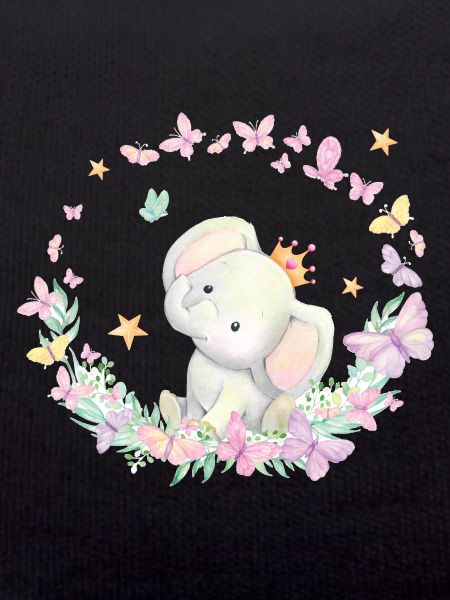 Doux éléphant bébé