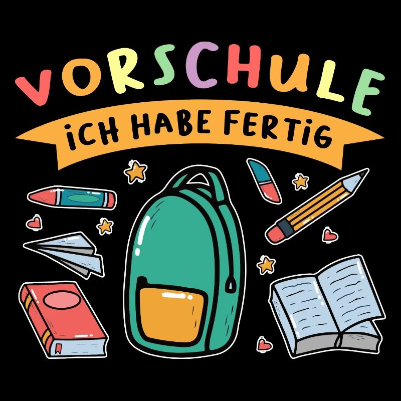 Vorschule Anfang Vorschulkinder Geschenk