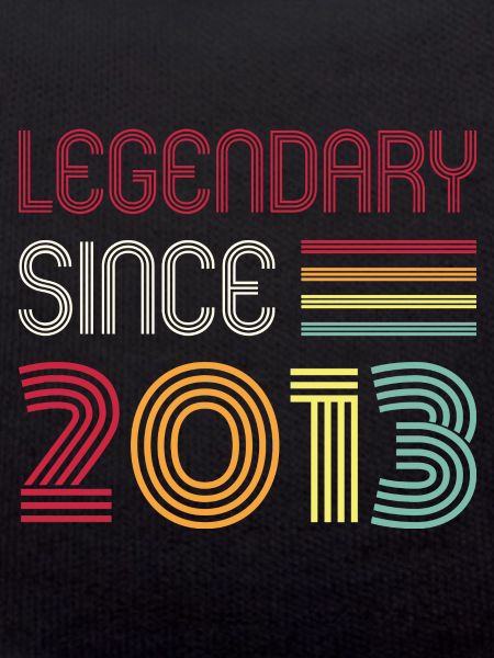 Birthday Legendary Since 2013