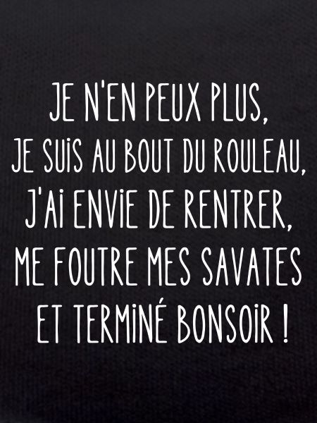 terminé bonsoir