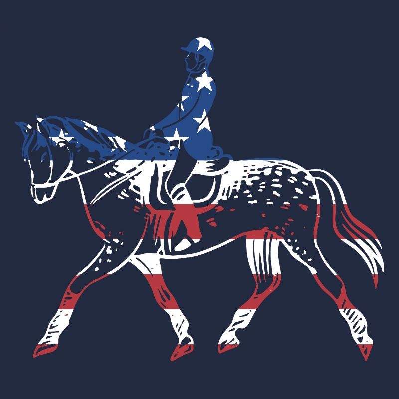 Rider Us Flag Concours Complet