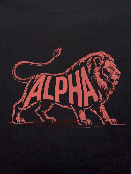 Alpha - Cool Lion Logo