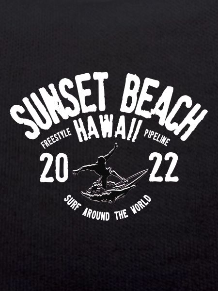 Sunset beach Hawaii