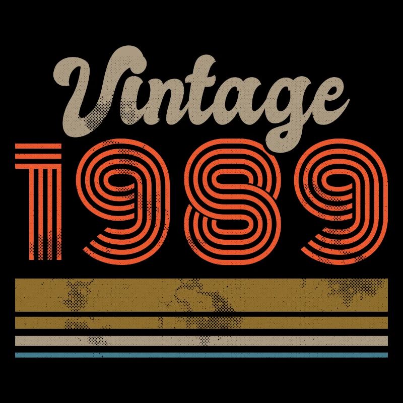 Anniversaire Vintage 1989 Édition Limitée - 1989