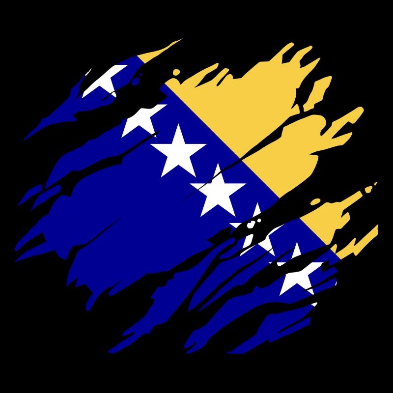 Drapeau Bosnie Bosniaque