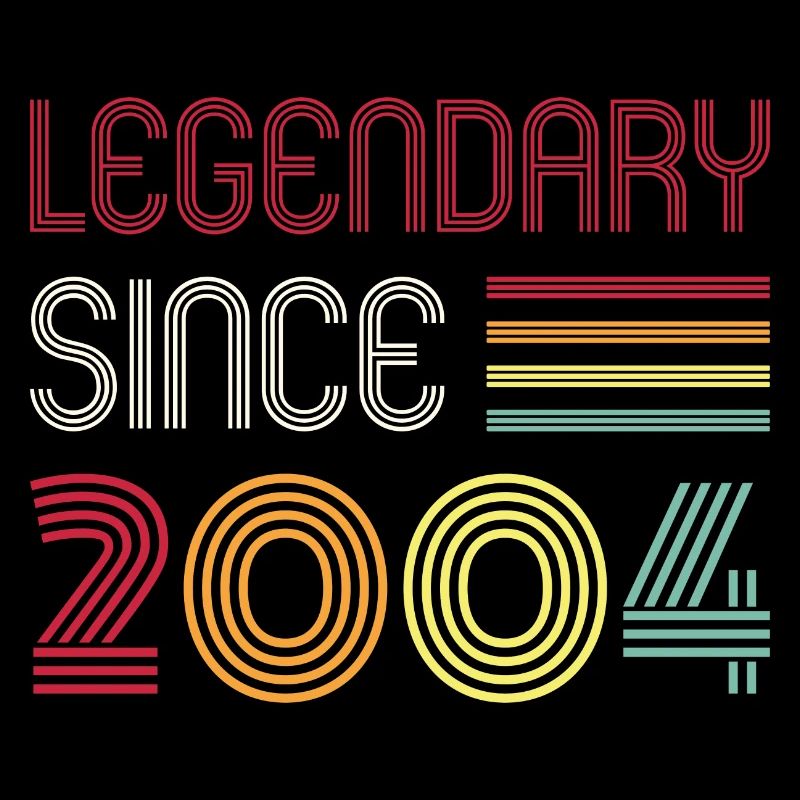 Birthday Legendary Since 2004