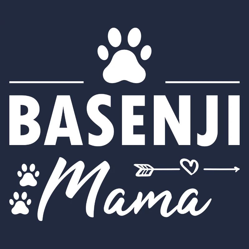 Chien Basenji Mama