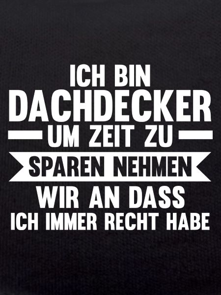 Dachdecker Beruf Dachdecken Geschenk