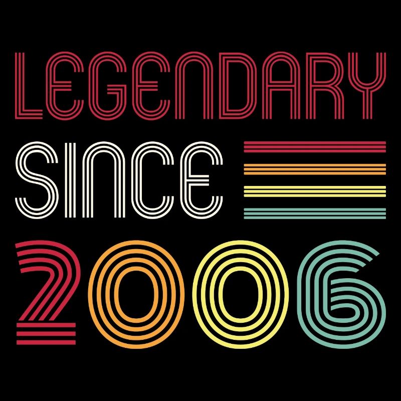 Birthday Legendary Since 2006