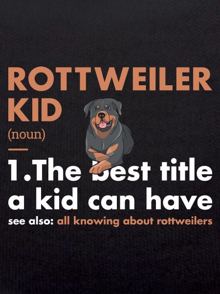 Rottweiler Kid Definition