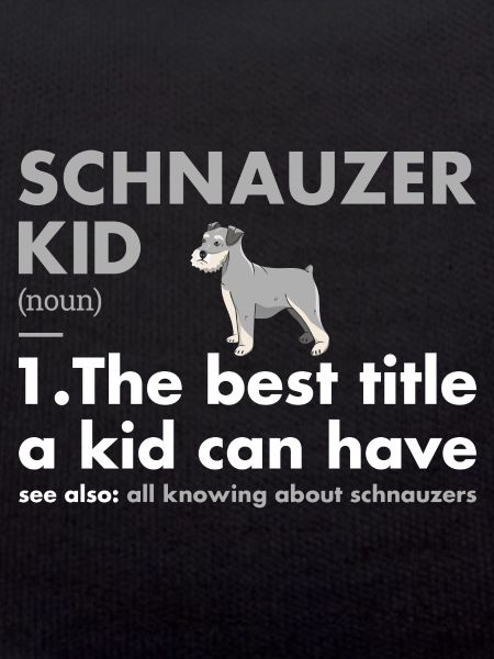 Schnauzer Kid Definition