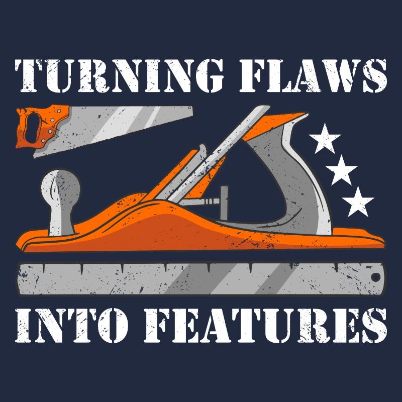 Carpenter Turning Flaws Into Features Woodworking
