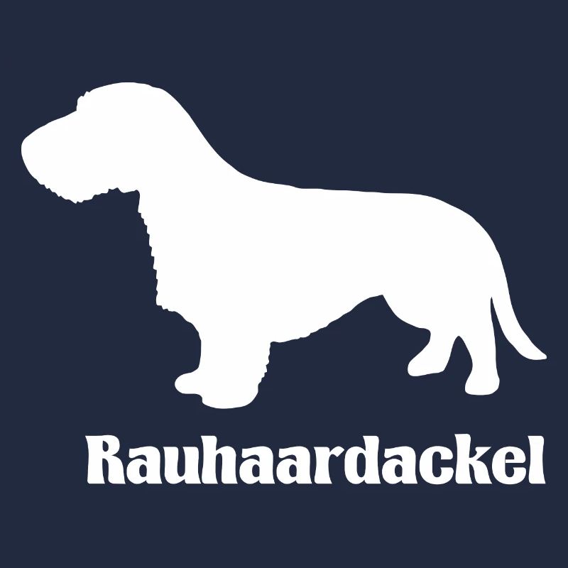 Rauhaardackel Silhouette