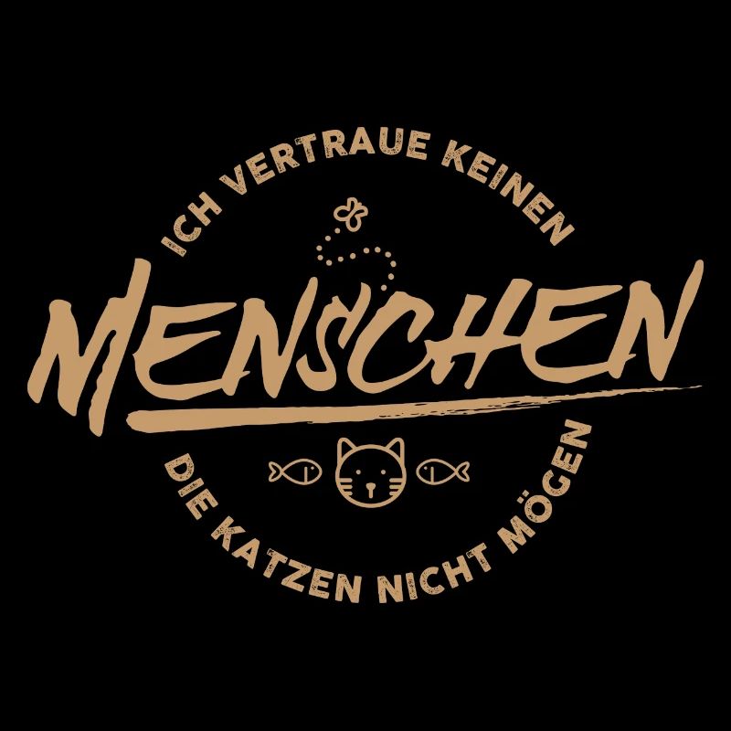 Katzen Tshirt Vertrauen