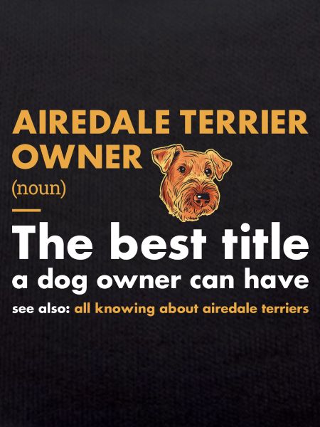 Airedale Terrier Owner Definition