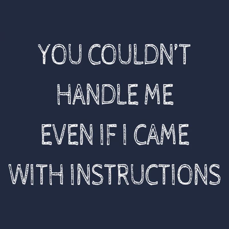 You Couldnt Handle Me Even If I Came Instructions