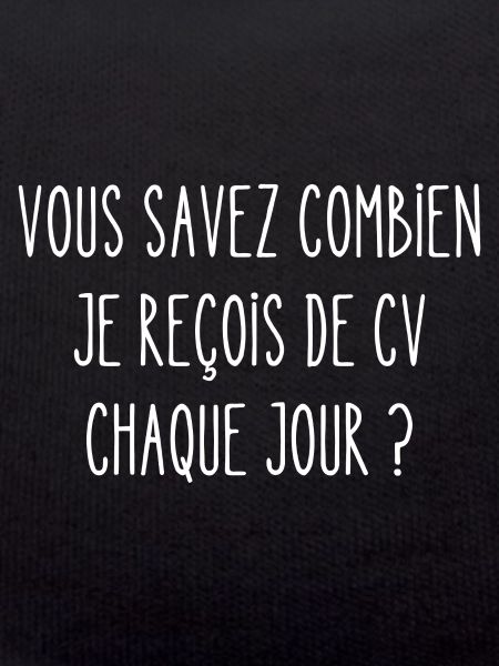vous savez combien de CV